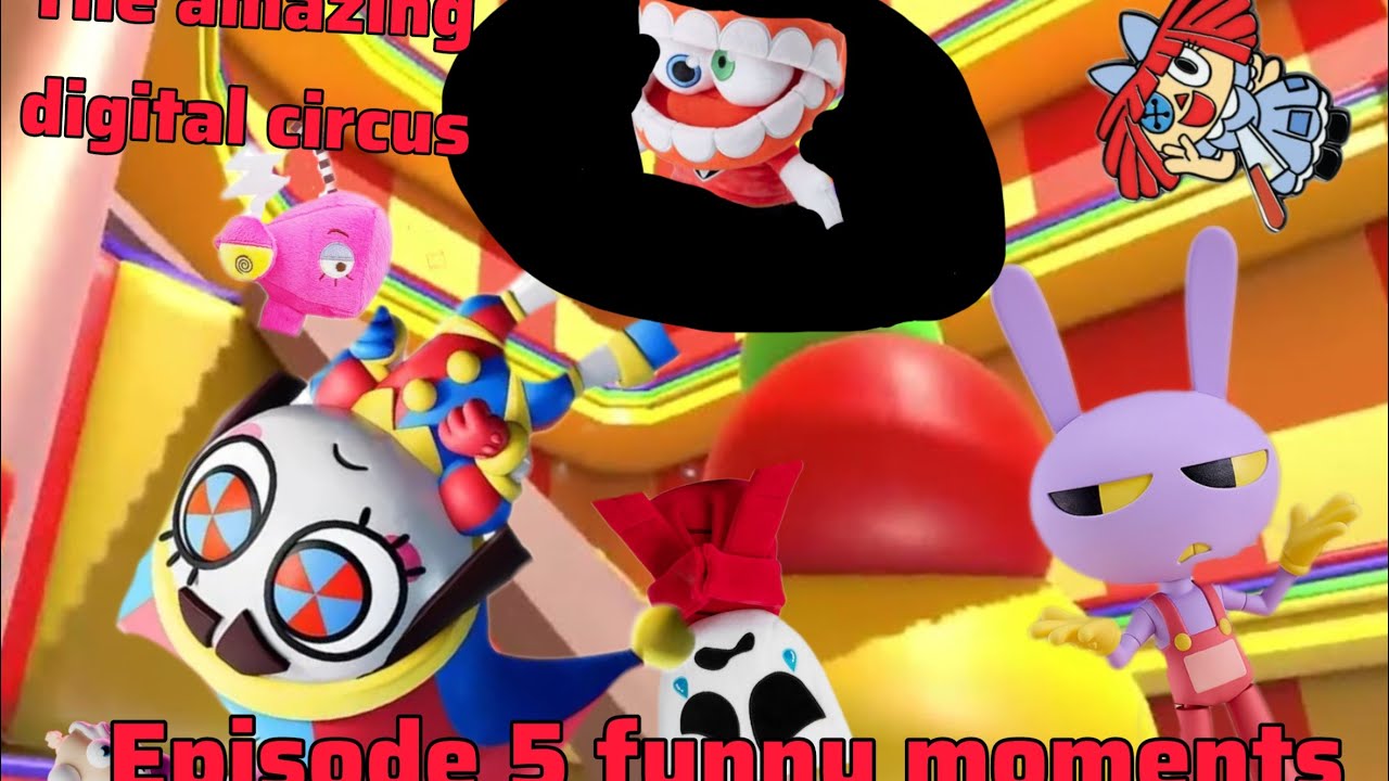 Amazing digital Circus episode 5 funny moments - YouTube