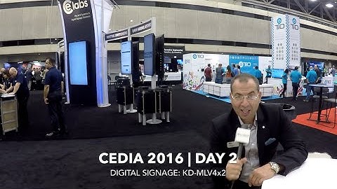 CEDIA 2016 | Day 2 | KD-MLV4x2