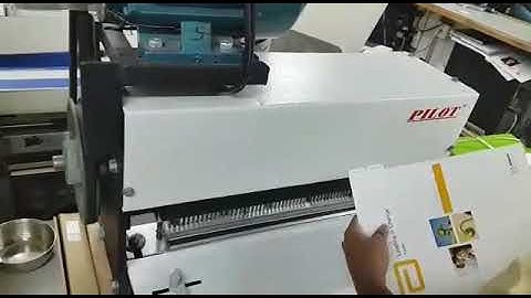 Wiro Binding machine