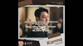 SOLE - Karma (Delightfully Deceitful OST Part.2) Lirik Sub Indonesia + Romanization