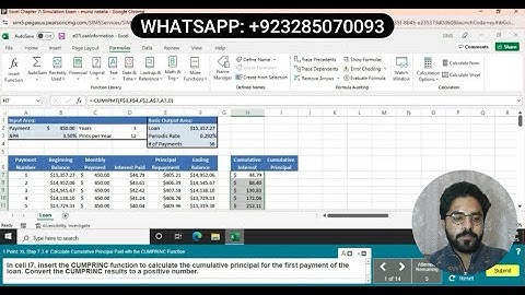 Excel Chapter 7 Simulation Exam | Excel Chapter 7 Simulation Exam #chapter7 #simulationexam #mylabs