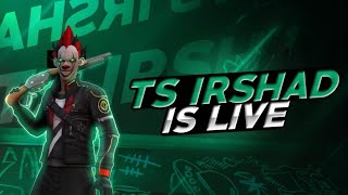 FREE FIRE MALAYALAM LIVE STREAM🎋|RANK PUSHING🔥|TEAM CODE🤷🏻‍♂️|TS IRSHAD IS LIVE😌❤️|