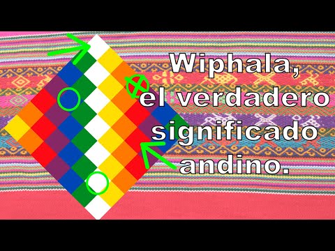 Wiphala, el significado andino. (No es una bandera)