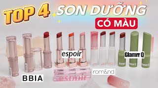 [Review] Top 4 BST Son Dưỡng Có Màu Hàn Quốc Mới Nhất | Romand, Espoir, BBIA, Glamrr Q