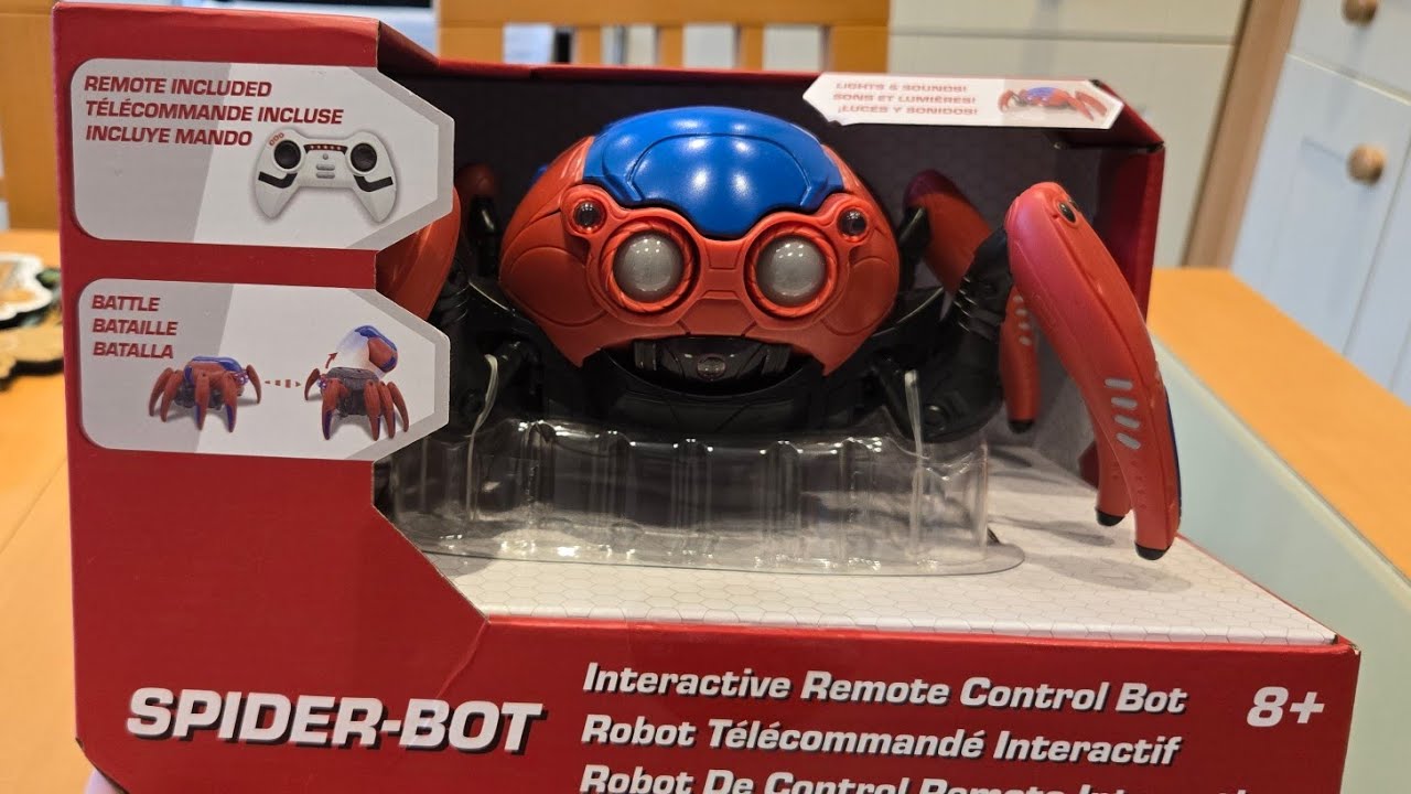 Spider-Man Spider Bot Review - YouTube