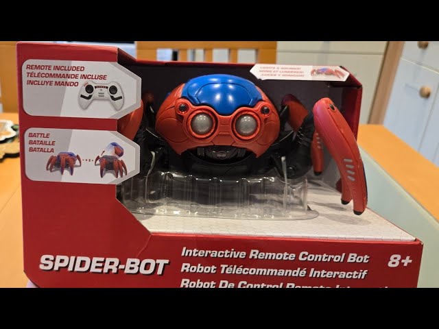 スパイダーマン SPIDER-BOT Spider-Man Spider Bot Review - YouTube