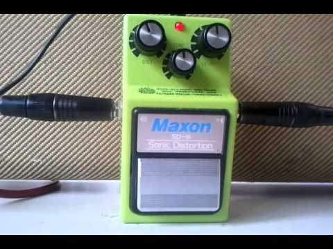 Maxon SD-9 Sonic Distortion - Analogue Man Mod - YouTube