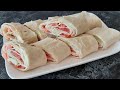 ЗАКУСКА ИЗ ЛАВАША! БЫСТРО,ПРОСТО ВКУСНО👍