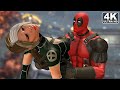 Deadpool saves rogue scene 4k ultra  deadpool game