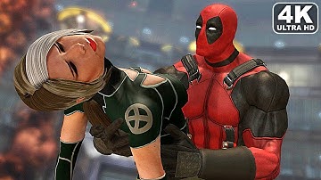 Deadpool Saves Rogue Scene 4K ULTRA HD - Deadpool Game