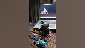 Face detection and tracking OpenCV , Arduino Uno and Python