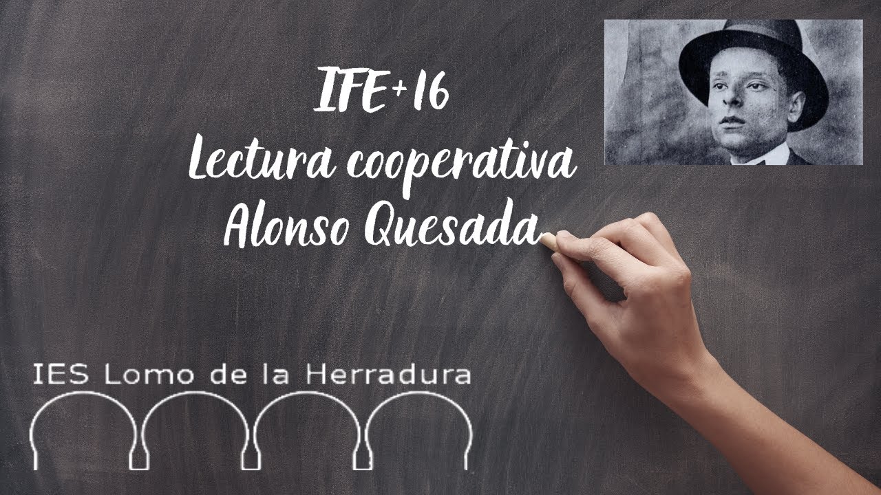 IFE+16 lee a Alonso Quesada