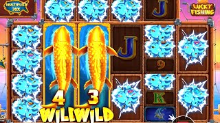 HOT STREAK ON LUCKY FISHING MEGAWAYS SLOT BIG WINS screenshot 5