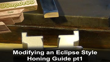 Modify an Eclipse Style Honing Guide for Square Edge Chisels