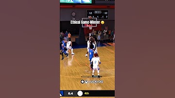 Took a risk to double the AI’s man and it worked out 😂 #nba2k26 #2kcommunity #nba2k #gamingshorts