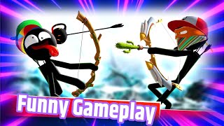 #stickman Stickman Archer Funny Gameplay #shorts #gameplay screenshot 4