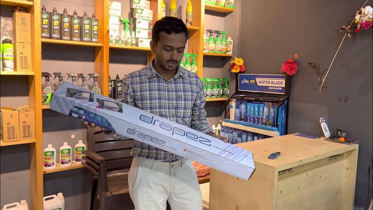 DRAPEZ CAR CURTAIN Manual Installation and Information by