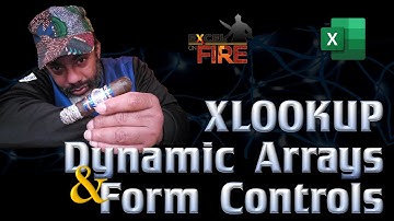 Excel Dynamic Arrays with XLOOKUP & Form Controls (Radio Buttons and Tick Boxes)