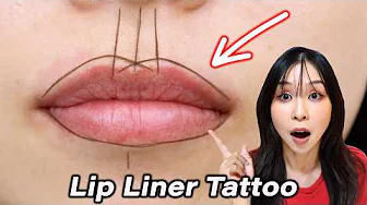 I Got a Lip Liner Tattoo in Korea — Plump Lips Without Filler 💋