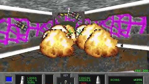 Descent II: Obsidian - Level 13, Ace, Coldstart, No save, No death 1/2