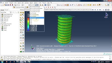 Compression of stacked inflated torus: FEA in abaqus: part 11 - results 02