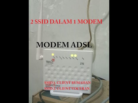 Video: Cara Mengatur Dua Modem Adsl