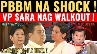 Pbbm Na Shock Dahil Nag Walkout Si Vp Sara Dahil Kay Martin Romualdez?