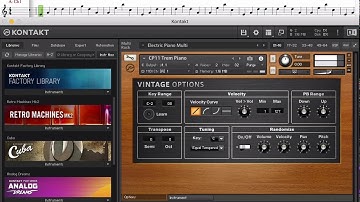 SW N6 NOTION MIDI to KONTAKT 6 Player