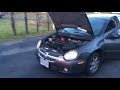 2015 Dodge Challenger vs. 2003 Dodge Neon (revs)