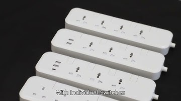 【New Design Extension Socket】USB USB C UK & Universal Power Strip