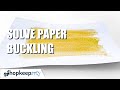 How to Flatten your Watercolor Paper after Buckling (w/ Alex Tolstoy, Virginia)
