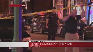 10th homicide of year in Hartford