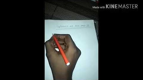 SYLLABUS OF B.SC (PART 3) MATH HONOURS