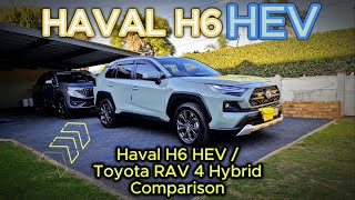 Haval H6 HEV and Toyota RAV 4 Hybrid Comparison