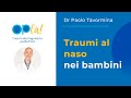 Traumi al naso nei bambini: cosa fare? quando andare dal medico?