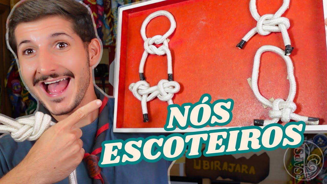 🪢Me dê 20 minutos e eu te ensino todos os nós escoteiros básicos⏳