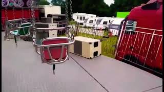 Swing ride full onride @ Northwich verdin park funfair 2019