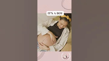 GENDER REVEAL IT S A BOY BOY SYMPTOMS ULTRASOUND BABYBOYSYMPTOMS Babyboysymtoms Babyboy Shorts 