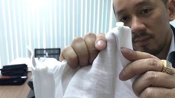 HOW TO SHIRT BUTTON WRAPPING & HEAT SEALING YOUR SHIRTS