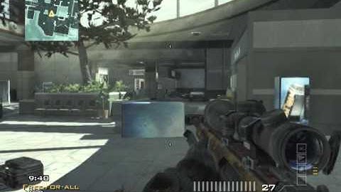 MW3 gameplay: Quick Scoping 100% accuracy