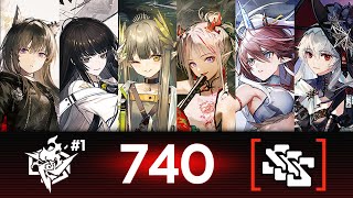 【Arknights】 So Many Limited Operators | CC#1 Battleplan Pyrolysis 740 Points