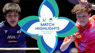 Tomokazu Harimoto  vs Lin Gaoyuan | MS SF | ITTF MEN'S AND WOMEN'S WORLD CUP MACAO 2024