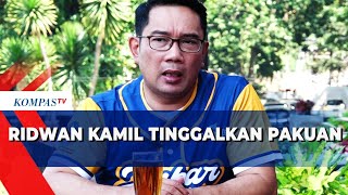 Habis Masa Jabatan, Ridwan Kamil Tinggalkan Rumah Dinas Pakuan