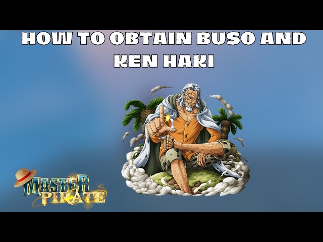 How to Get Buso / Armament Haki in A One Piece Game! (Rayleigh