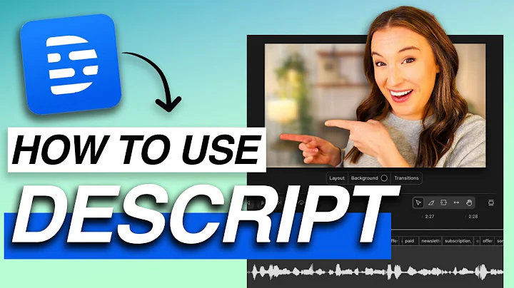 ULTIMATE DESCRIPT TUTORIAL (How to use Descript AI in 2025)