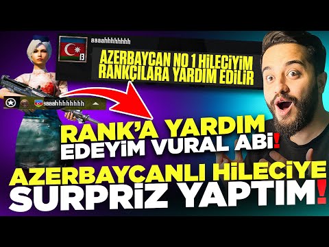 YEREL SOHBETTE AZERBAYCANLI PRO OYUNCU İLE TANIŞTIM! (ŞOK OLUCAKSINIZ) PUBG Mobile