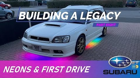 First Drive - single turbo conversion - Building A Legacy - Part 8- Subaru GTB