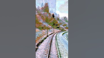 TRAIN RIDE AI Video #shorts