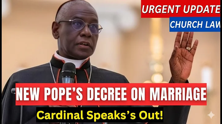 Cardinal Sarah Breaks Silence on Pope’s New Marriage Rule — SHOCKING!