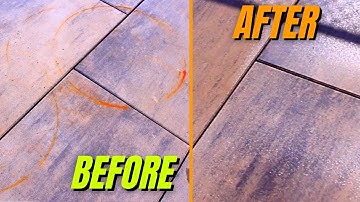 How to Remove Rust from Pavers